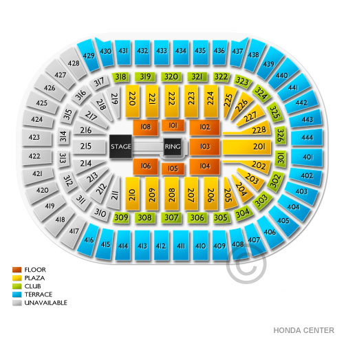 Honda Center Tickets 