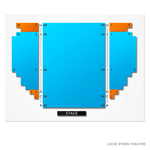 Lucie Stern Theatre Venue Map