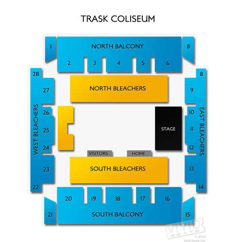 Trask Coliseum Seating Chart Vivid Seats