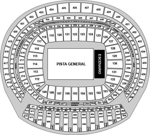 Riyadh Air Metropolitano Venue Map