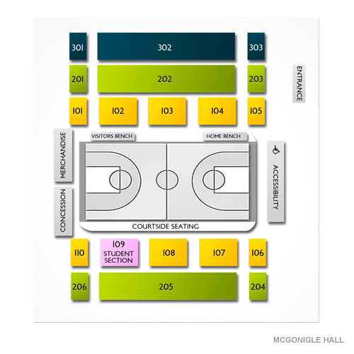 Temple Owls Basketball Seating Chart