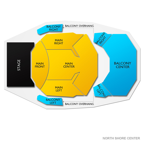 North Shore Center Venue Map