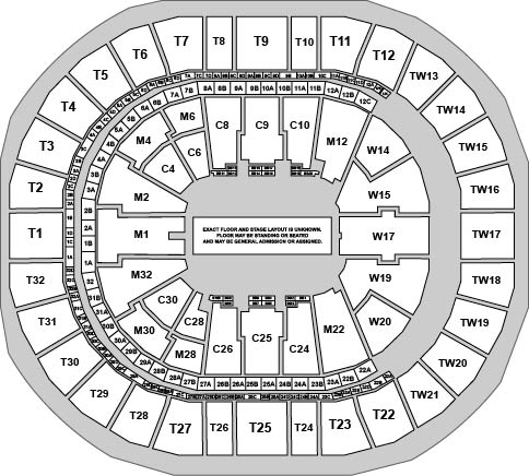 Intuit Dome Venue Map