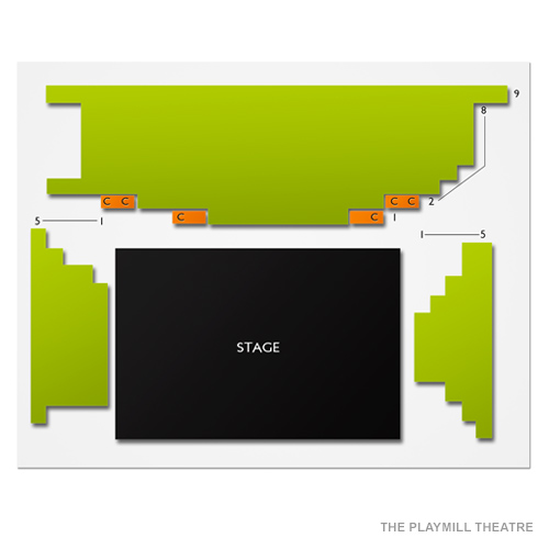 The Playmill Theatre Venue Map