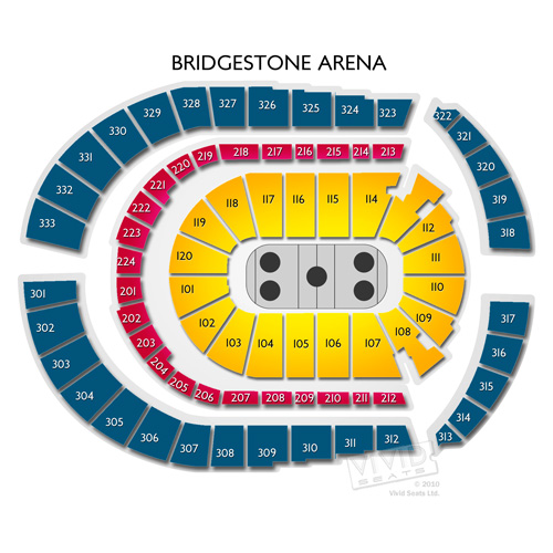 Bridgestone Arena Concerts: Guide to Seating in Nashville | Vivid Seats