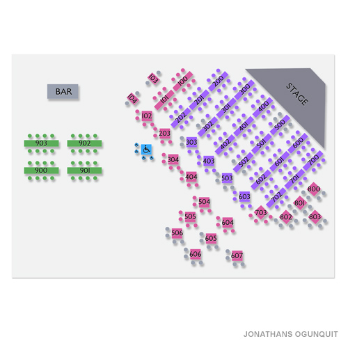 Jonathans Ogunquit Venue Map