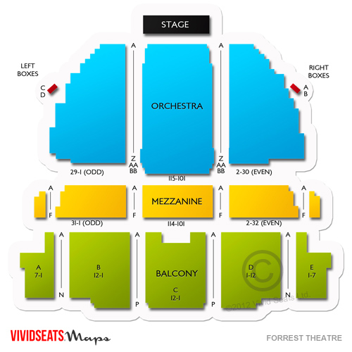 forrest-theatre-tickets-forrest-theatre-seating-chart-vivid-seats