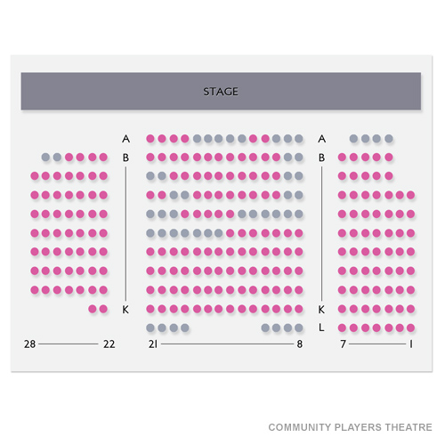 Community Players Theatre Venue Map