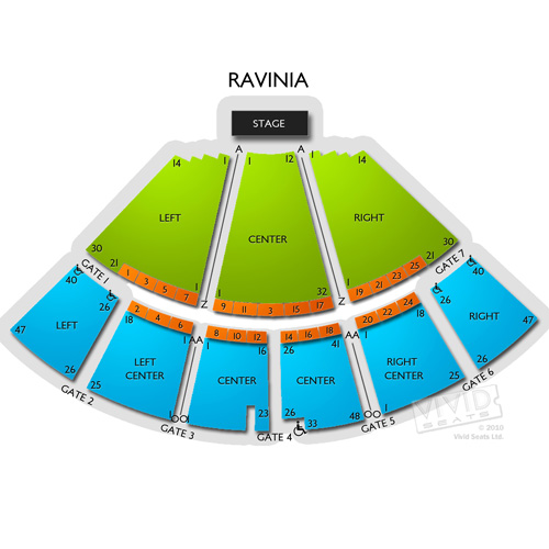 Ravinia Tickets Vivid Seats