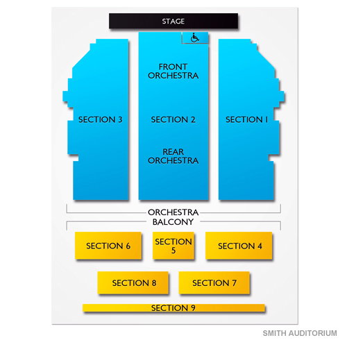 Smith Auditorium Venue Map