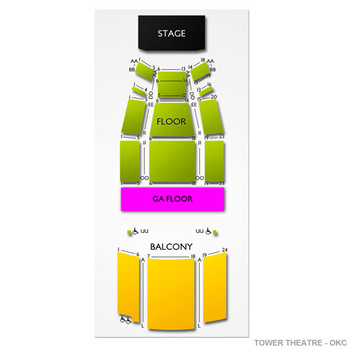 Tower Theater Okc Seating Chart