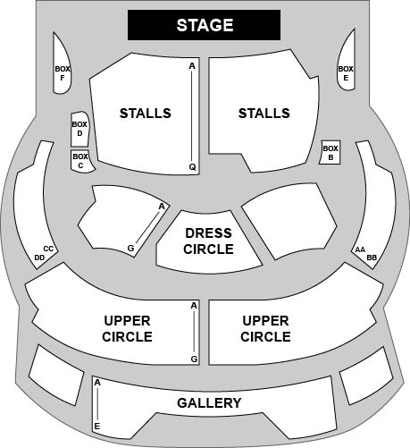 Buxton Opera House Venue Map