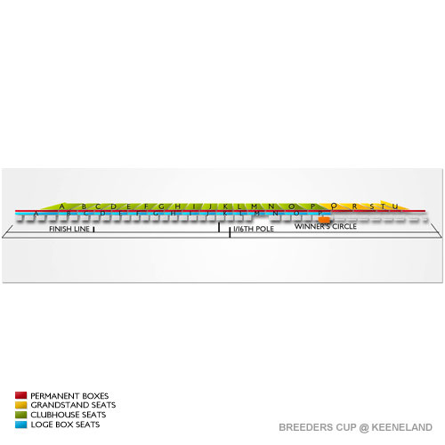 Keeneland Race Track Seating Chart