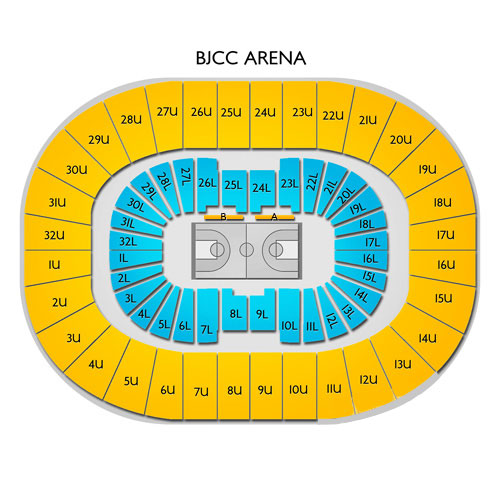 Bjcc Seating Chart Basketball