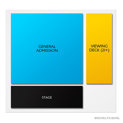 Brooklyn Bowl Philadelphia Venue Map