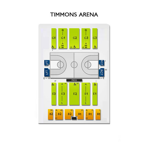 Furman Basketball Seating Chart