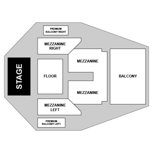 TempleLive at Peoria Scottish Rite Venue Map