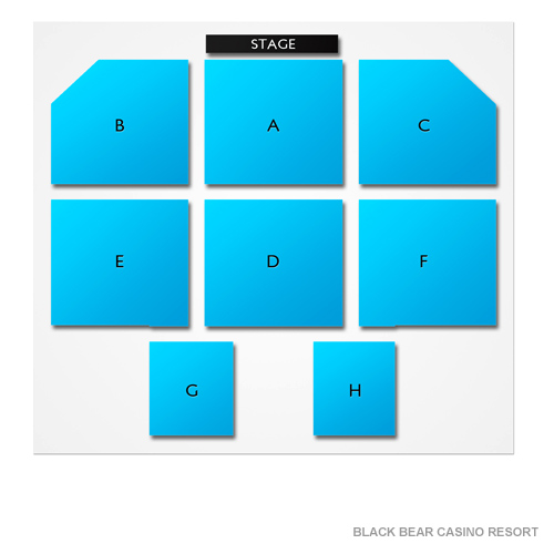 Black Bear Casino Resort Venue Map