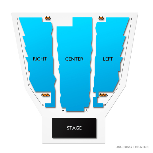 Usc Bing Theater Seating Chart