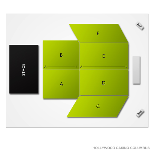Hollywood Casino Columbus Venue Map