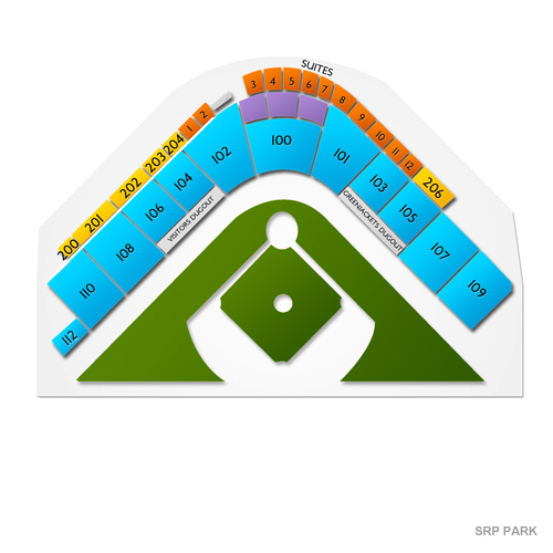 Lexington Legends Ballpark Seating Chart