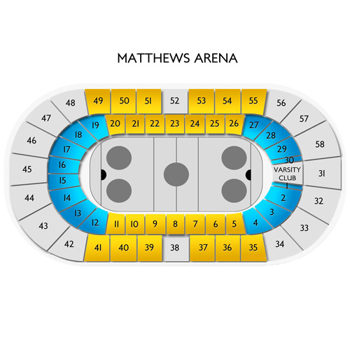 Matthews Arena Seating Chart