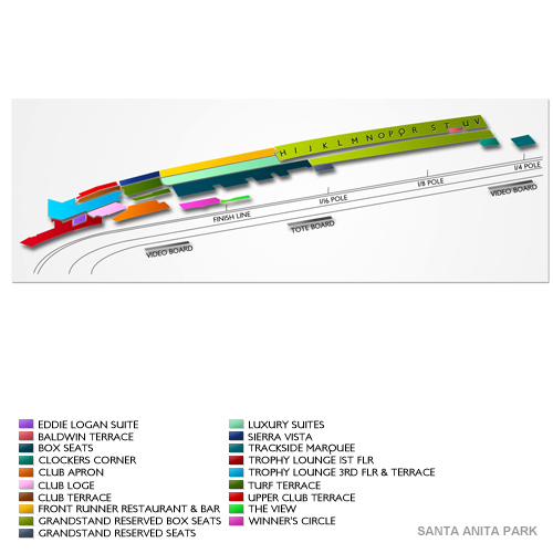Santa Park Seating Chart