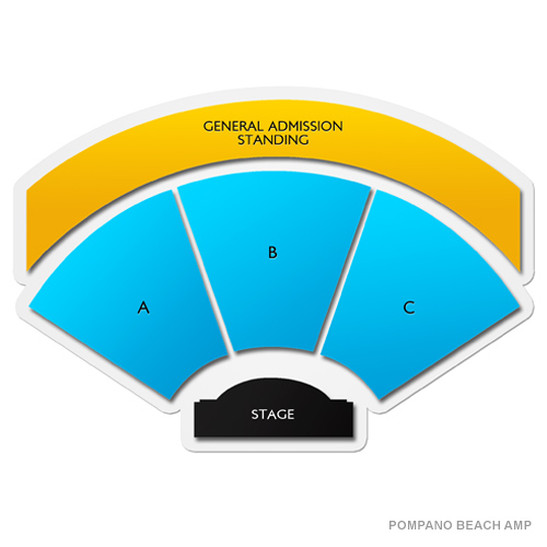 Pompano Beach Amphitheatre Venue Map