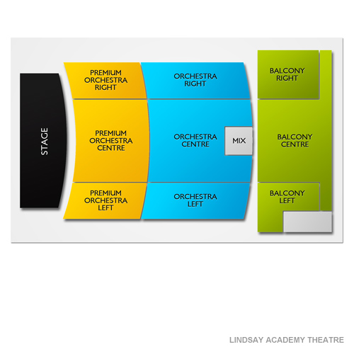 FLATO Academy Theatre Venue Map
