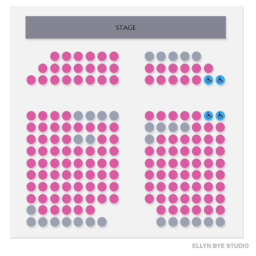 Ellyn Bye Studio Venue Map