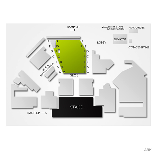 The Ark Venue Map
