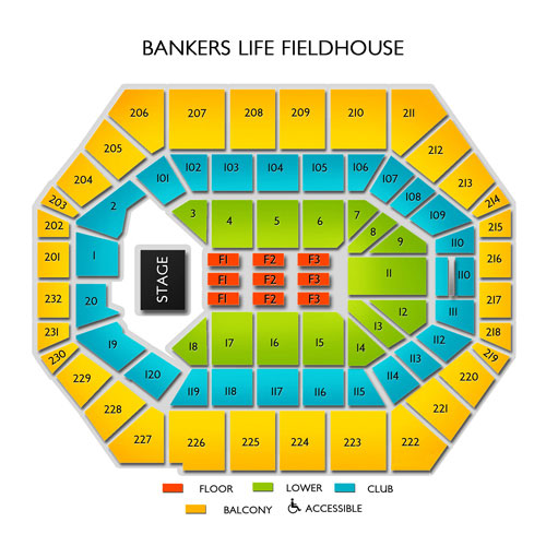 Bankers Life Fieldhouse Tickets 6 Events On Sale Now