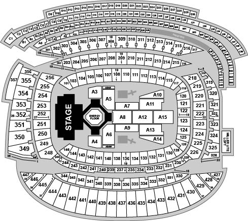 Soldier Field Venue Map