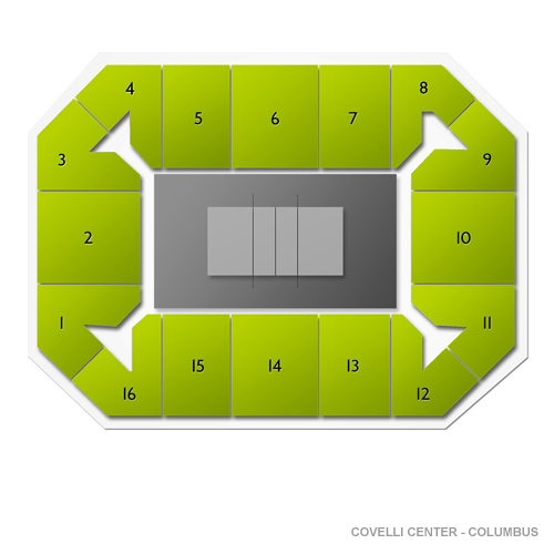 Covelli Center Seating Chart Ohio State