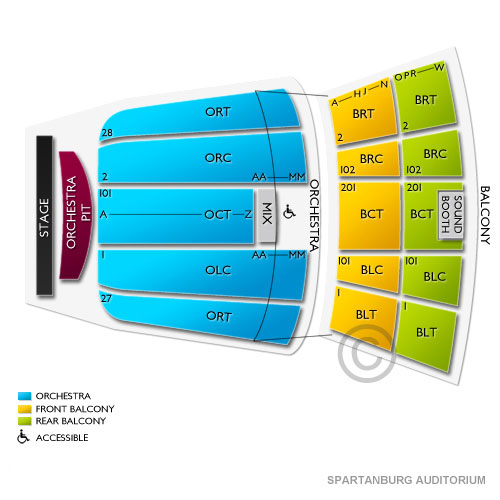 Spartanburg Auditorium Concert Tickets
