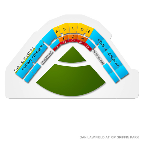 Rip Griffin Park Seating Chart