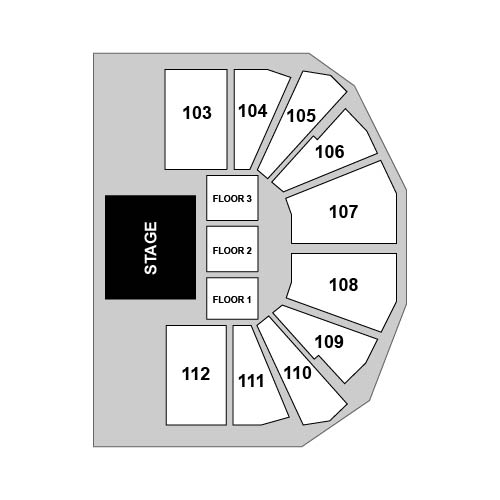 Curtis Culwell Center Venue Map