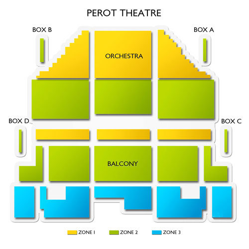 Perot Theater Seating Chart