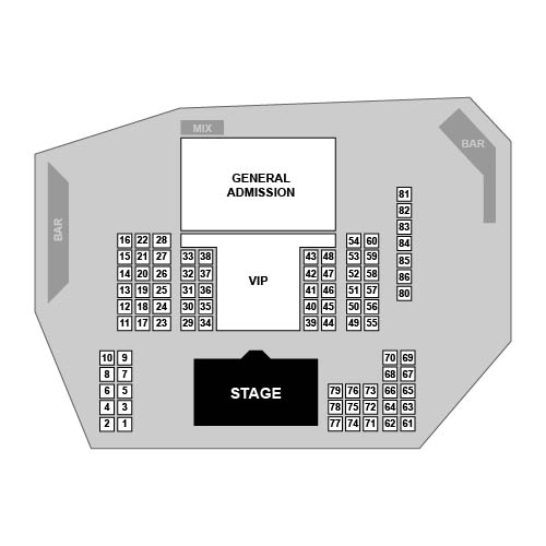 Atlanta Coliseum Venue Map