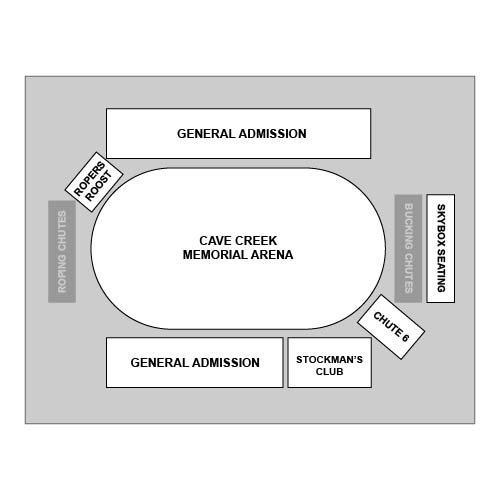Cave Creek Memorial Arena Venue Map