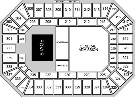 Venue map
