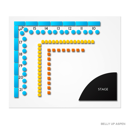 Belly Up Seating Chart
