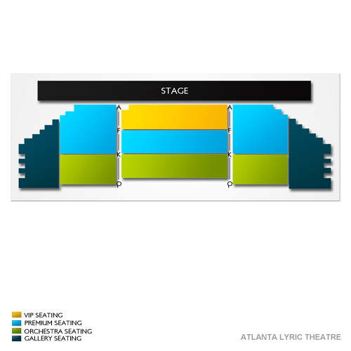 Atlanta Lyric Theatre Venue Map