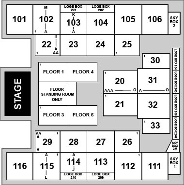 Venue map