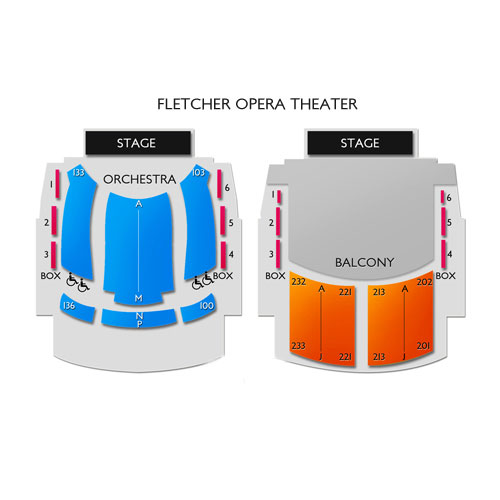 Duke Energy Center Fletcher Opera Theater Tickets 3 Events On Sale