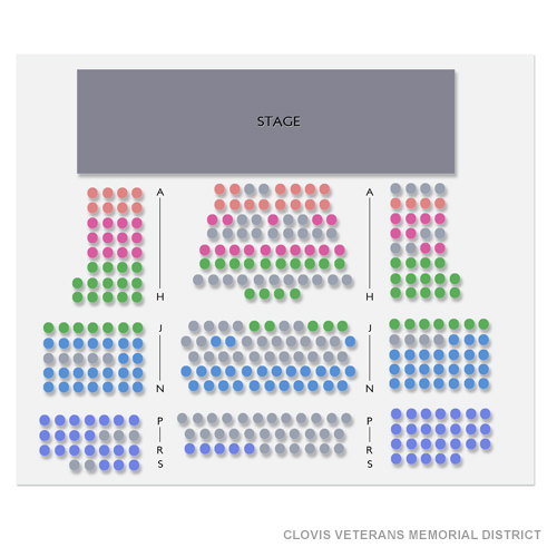 Venue seating map