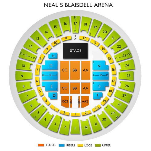 Venue map