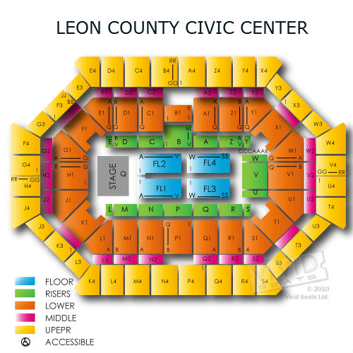 Leon Civic Center Seating Chart