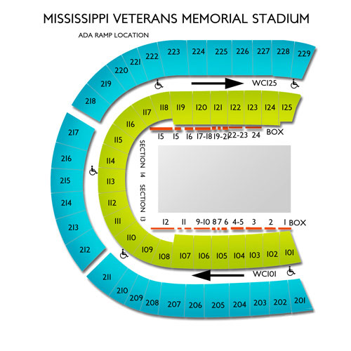 Mississippi State Seating Chart