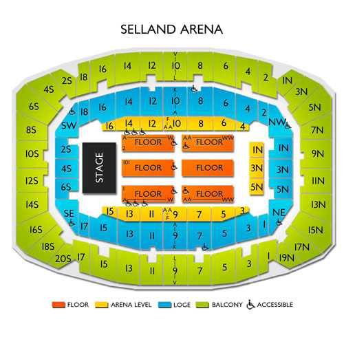 Selland Arena at Fresno Convention Center Concert Tickets